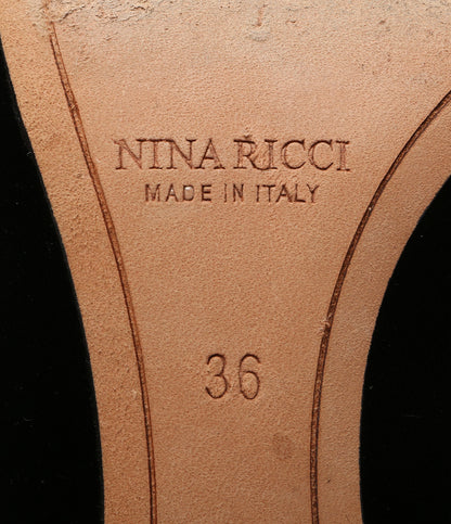 ニナリッチ パンプス ベルベット レディース SIZE 36 NINA RICH