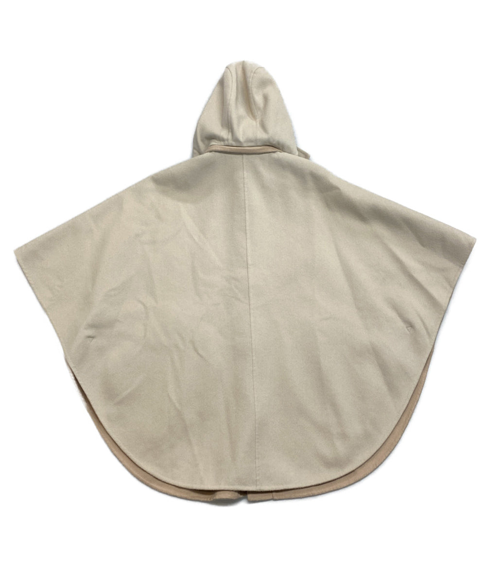 ルイヴィトン ポンチョ ウール アンゴラ ベージュ F6C016UEZ 14AW レディース SIZE 34 LOUIS VUITTON