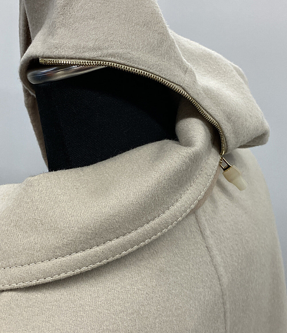 ルイヴィトン ポンチョ ウール アンゴラ ベージュ F6C016UEZ 14AW レディース SIZE 34 LOUIS VUITTON