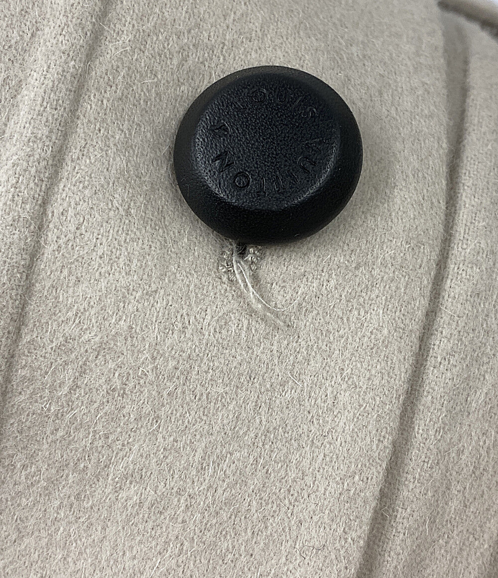 ルイヴィトン ポンチョ ウール アンゴラ ベージュ F6C016UEZ 14AW レディース SIZE 34 LOUIS VUITTON