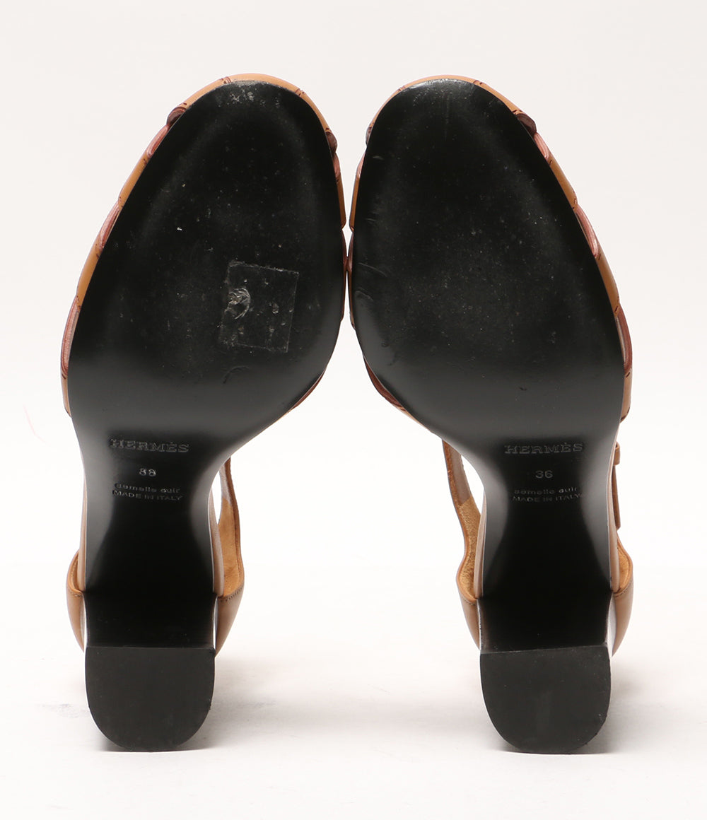 HERMES イデアリスタ レザー サンダル 24SS レディース SIZE 36 エルメス