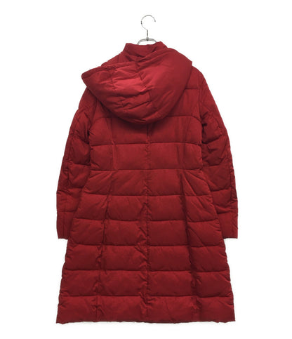 エンポリオアルマーニ 美品 キルティング中綿コート レッド 6Z2L67 2NAGZ レディース SIZE 44 EMPORIO ARMANI