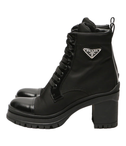 プラダ ブーツ RE NYLON レースアップ厚底ブ-ツ レディース SIZE 36 PRADA