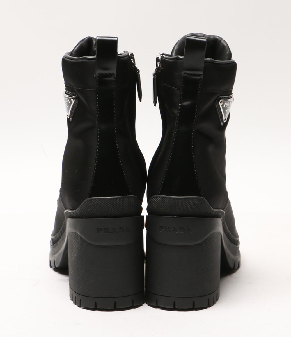 プラダ ブーツ RE NYLON レースアップ厚底ブ-ツ レディース SIZE 36 PRADA