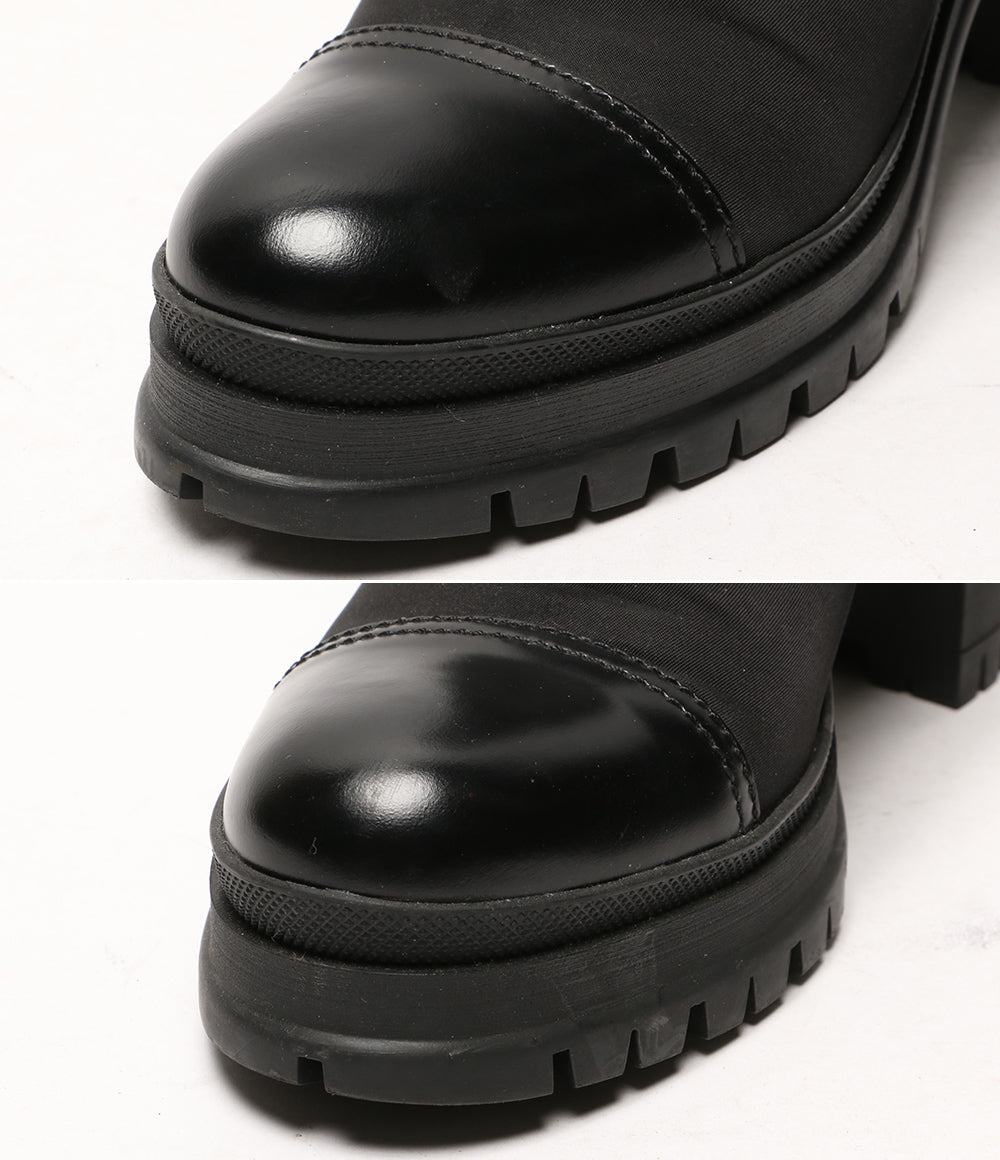 プラダ ブーツ RE NYLON レースアップ厚底ブ-ツ レディース SIZE 36 PRADA