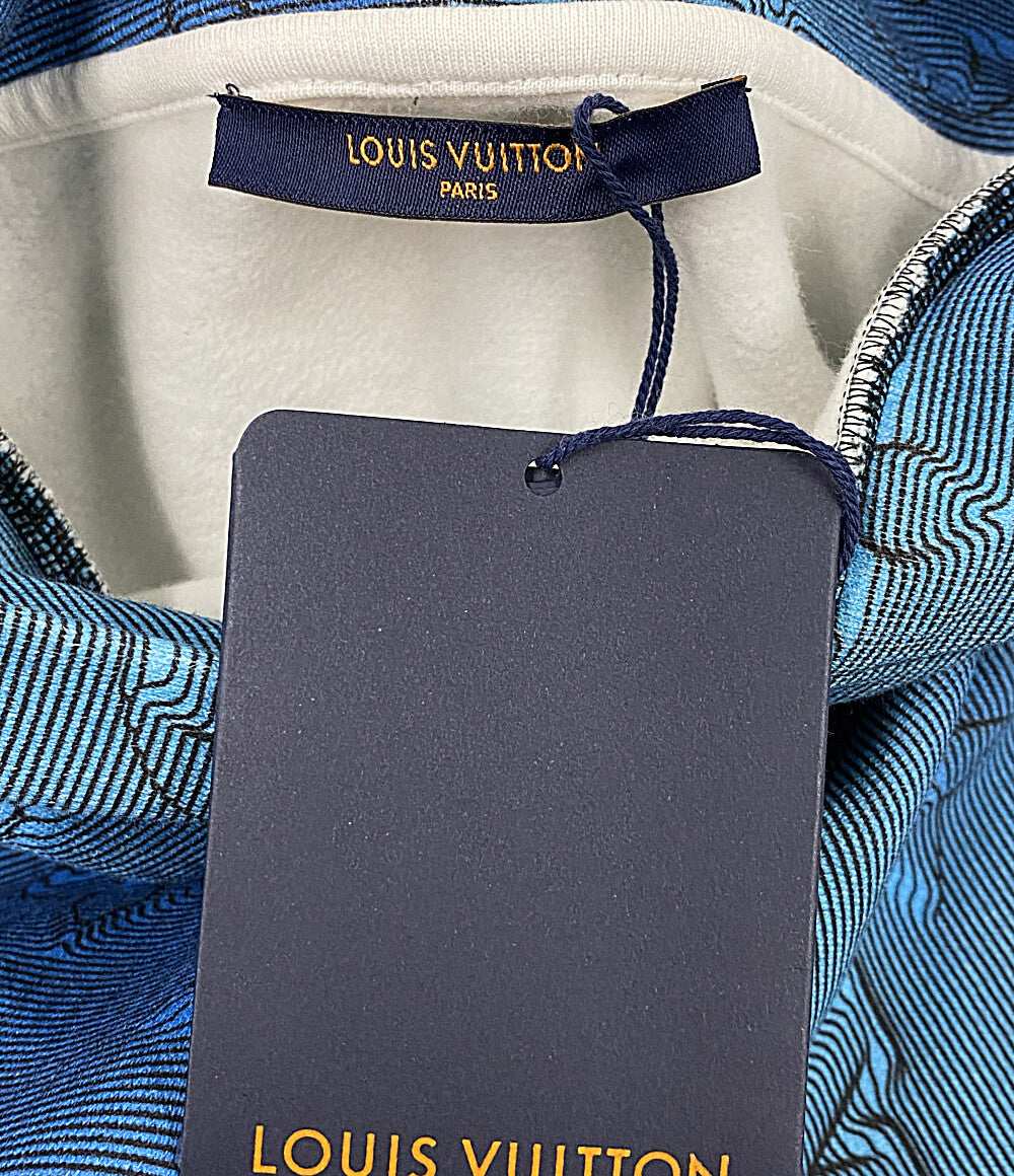 ルイヴィトン 美品 2022AW プルオーバーパーカー 3Dモノグラム メンズ SIZE M LOUIS VUITTON