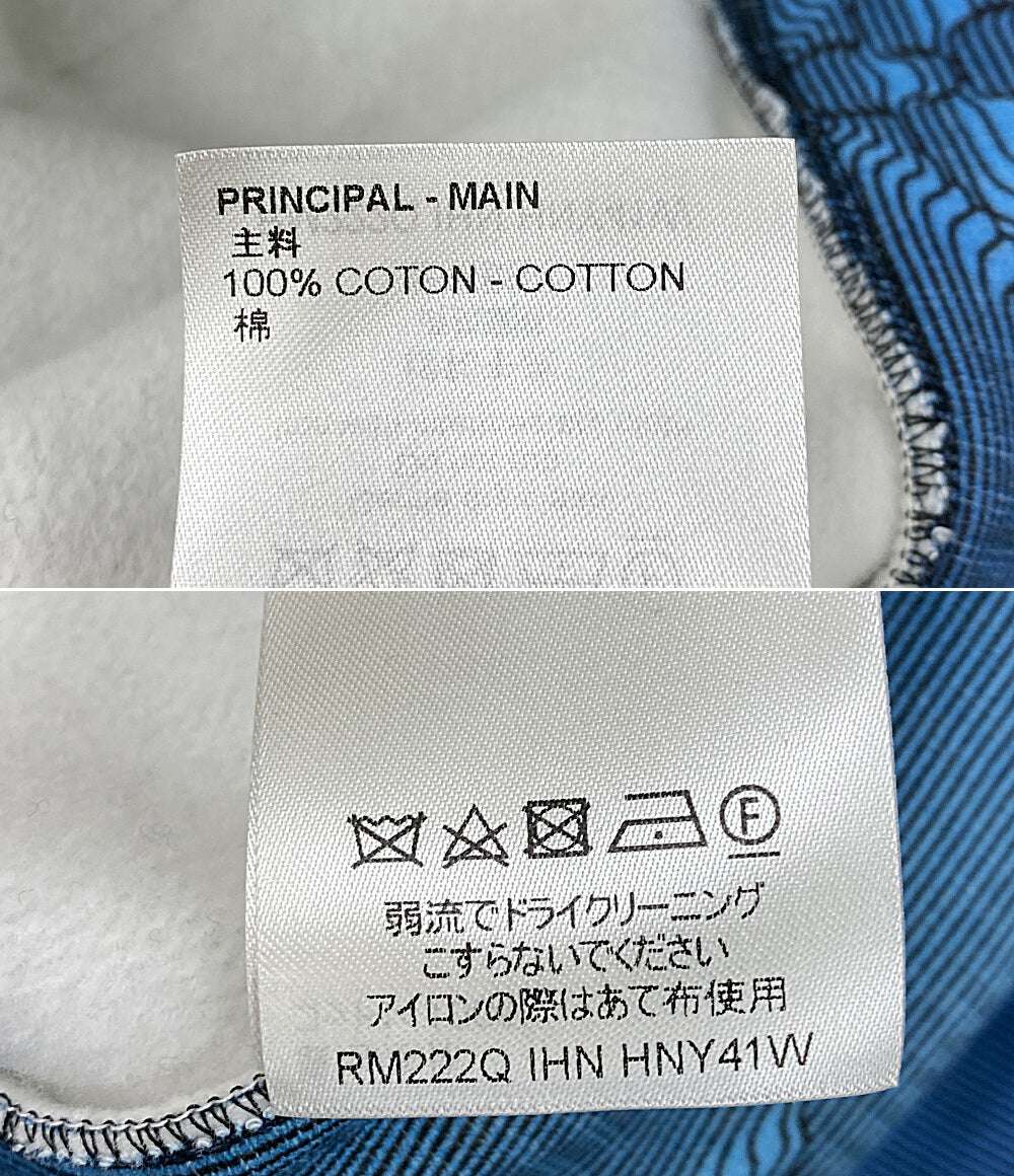 ルイヴィトン 美品 2022AW プルオーバーパーカー 3Dモノグラム メンズ SIZE M LOUIS VUITTON