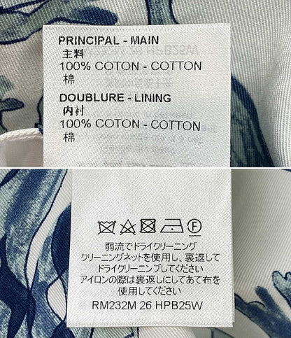 ルイヴィトン 美品 RM232M26 プリンテッドコットンオーバーシャツ メンズ SIZE M LOUIS VUITTON