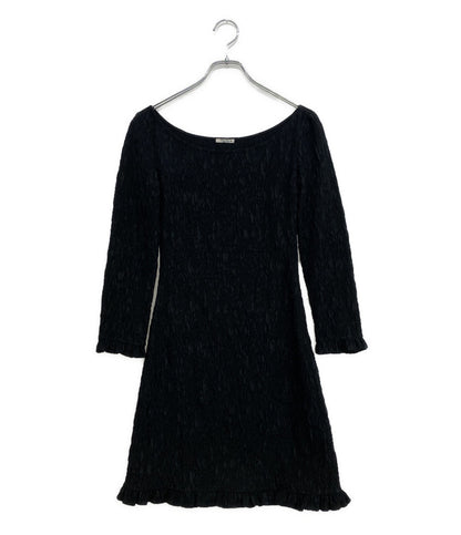 ミュウ ミュウ ワンピース ブラック 2011SS レディース SIZE 38 MIU MIU