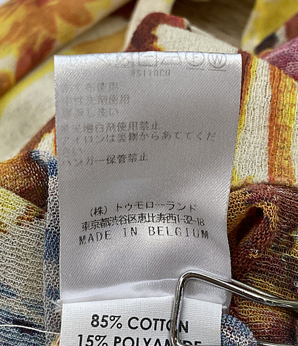 ドリスヴァンノッテン 美品 ニット 花柄 セーター 71-02-03-02108 レディース SIZE S DRIES VAN NOTEN