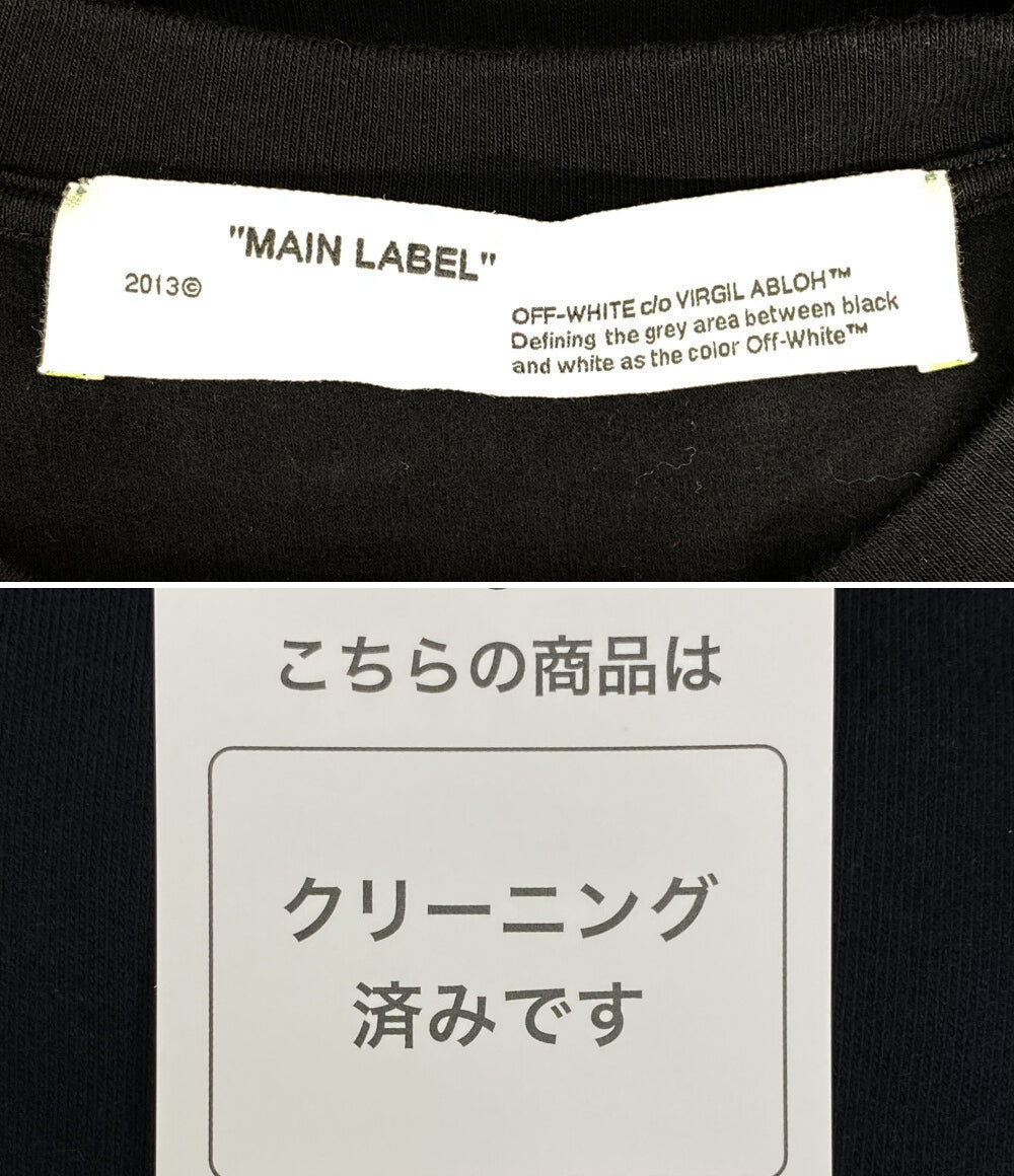 オフホワイト 五分袖ワンピース MAIN LABEL レディース SIZE 38 OFF-WHITE