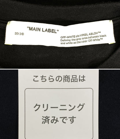 オフホワイト 五分袖ワンピース MAIN LABEL レディース SIZE 38 OFF-WHITE