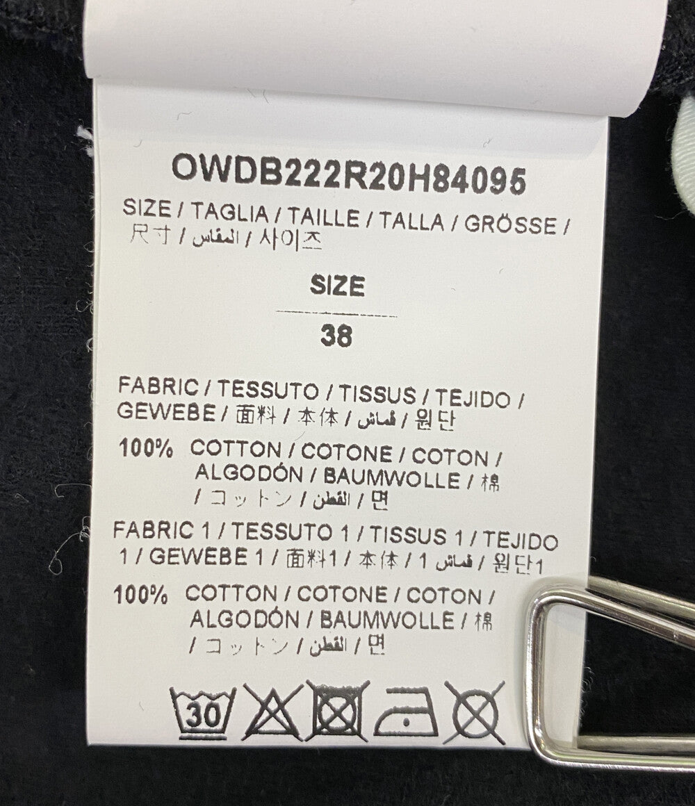 オフホワイト 五分袖ワンピース MAIN LABEL レディース SIZE 38 OFF-WHITE