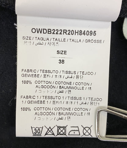 オフホワイト 五分袖ワンピース MAIN LABEL レディース SIZE 38 OFF-WHITE