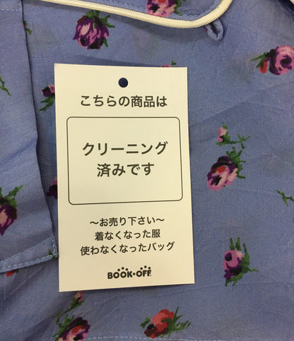 JANE SMITH ジェーンスミス 半袖シャツ ライラック CUPRO FLOWER PRINT レディース SIZE 38