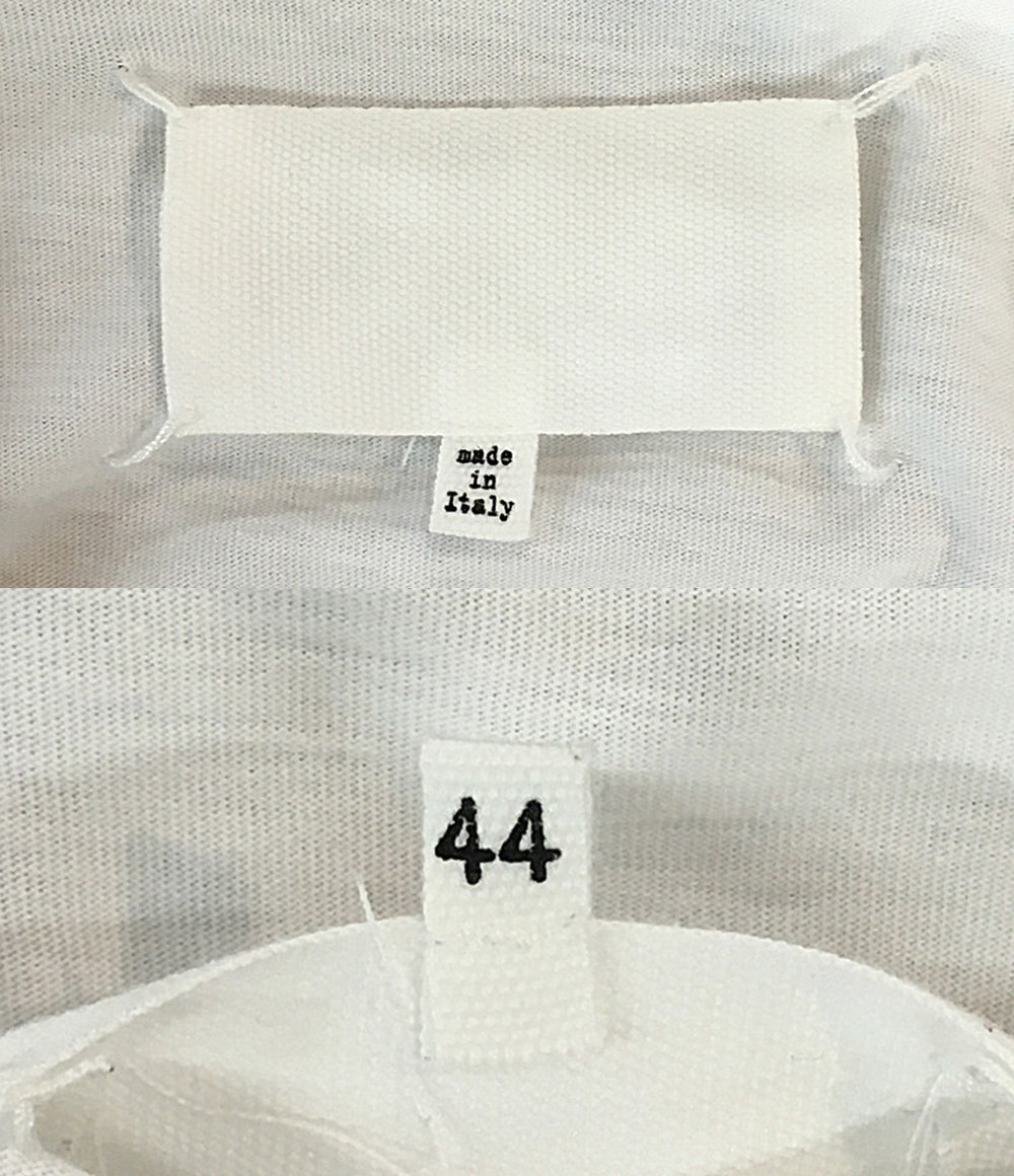 メゾンマルジェラ 半袖Ｔシャツ カレンダープリント ホワイト S30GC0731 メンズ SIZE 44 Maison Margiela