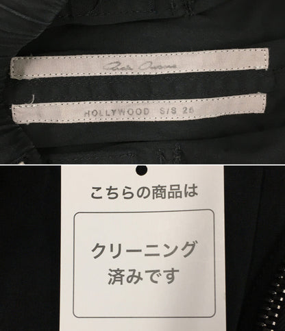 リックオウエンス カーゴパンツ ブラック RU01E5377-TE BAUHAUS CARGO 25SS メンズ SIZE 46 RICK OWENS