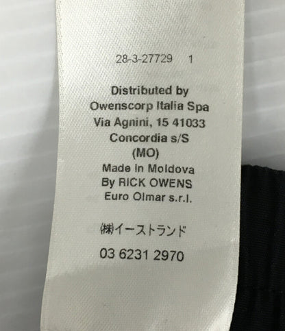 リックオウエンス カーゴパンツ ブラック RU01E5377-TE BAUHAUS CARGO 25SS メンズ SIZE 46 RICK OWENS