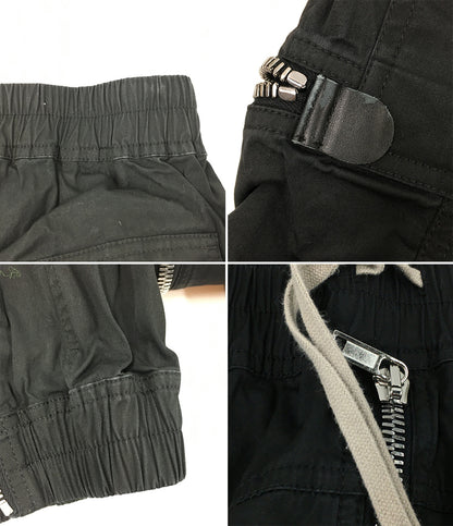 リックオウエンス カーゴパンツ ブラック RU01E5377-TE BAUHAUS CARGO 25SS メンズ SIZE 46 RICK OWENS