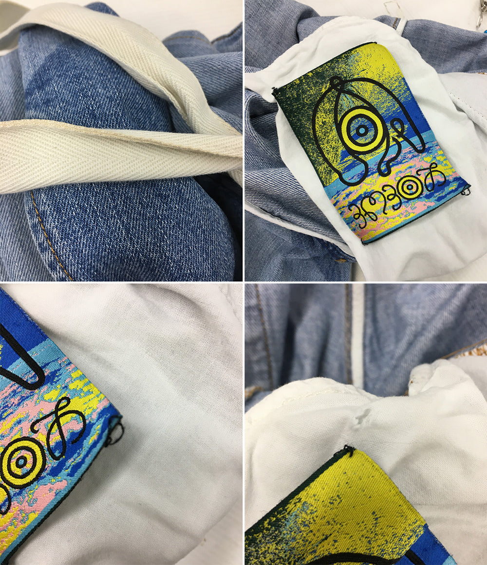 ロエベ デニムバミューダショーツ パンツ h664y11x05 レディース SIZE XS LOEWE