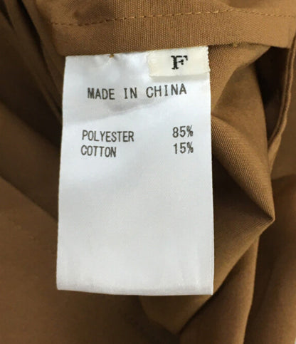 ヴァシュモン コート トレンチ風 フーディ レディース SIZE F VACHEMENT