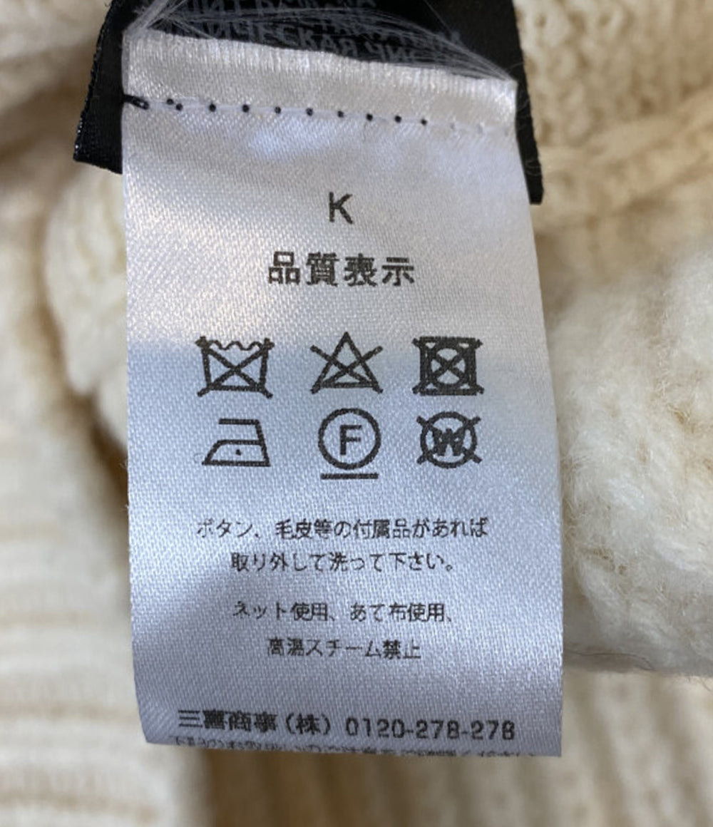 HAIDER ACKERMANN 長袖カーディガン 切替 ニット レディース SIZE - ハイダーアッカーマン