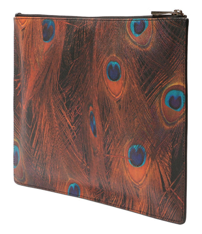 ジバンシィ セカンドバッグ ピーコック 総柄 メンズ GIVENCHY