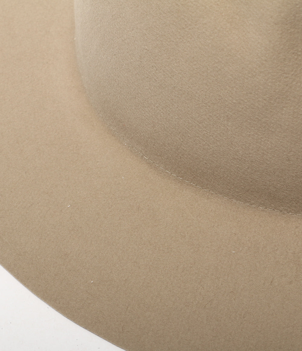 キジマタカユキ 美品 ハット BEAVER HAIR FELT HAT EW-202002 メンズ