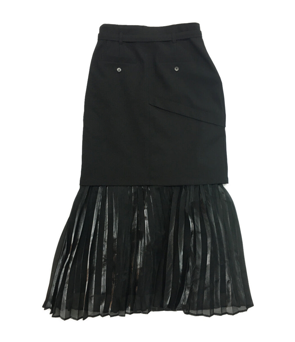 ユナイテッドトウキョウ グロウレイヤードスカート ブラック 143144010 レディース SIZE 1 UNITED TOKYO