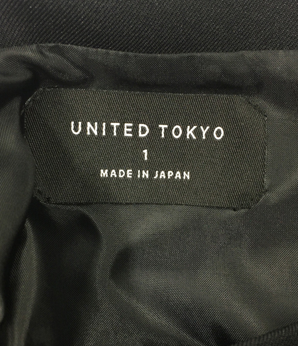 ユナイテッドトウキョウ グロウレイヤードスカート ブラック 143144010 レディース SIZE 1 UNITED TOKYO