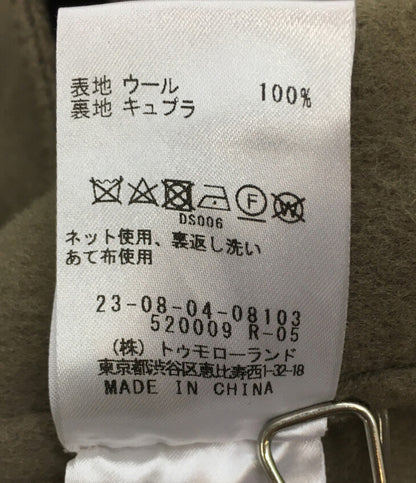 ギャルリーヴィー ウールダブルフェイスコート ショート ノーカラー レディース SIZE 36 GALERIE VIE