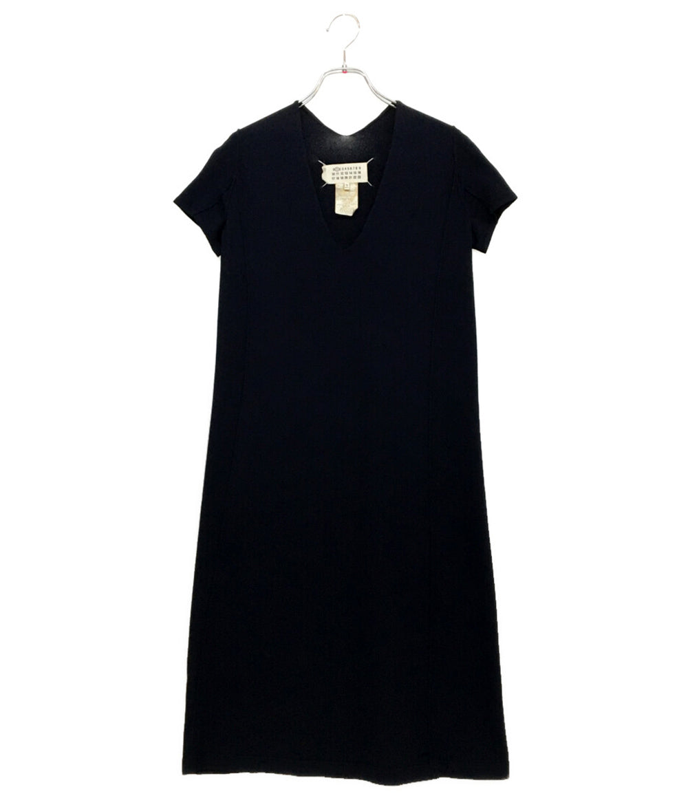 Maison Margiela 半袖ワンピース s51ct0487 ネイビー レディース SIZE S メゾンマルジェラ