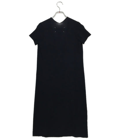 Maison Margiela 半袖ワンピース s51ct0487 ネイビー レディース SIZE S メゾンマルジェラ