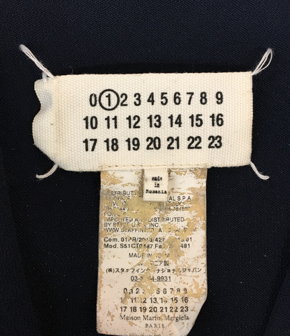 Maison Margiela 半袖ワンピース s51ct0487 ネイビー レディース SIZE S メゾンマルジェラ