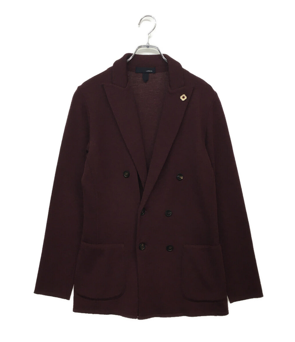 ラルディーニ ニットジャケット ボルドー JULJM57 メンズ SIZE S