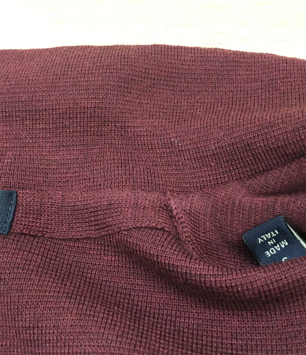 ラルディーニ ニットジャケット ボルドー JULJM57 メンズ SIZE S