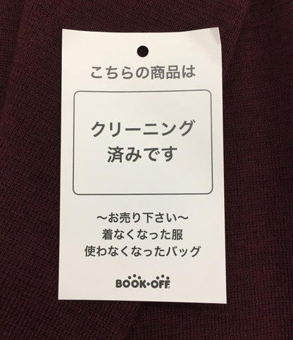 ラルディーニ ニットジャケット ボルドー JULJM57 メンズ SIZE S LARDINI