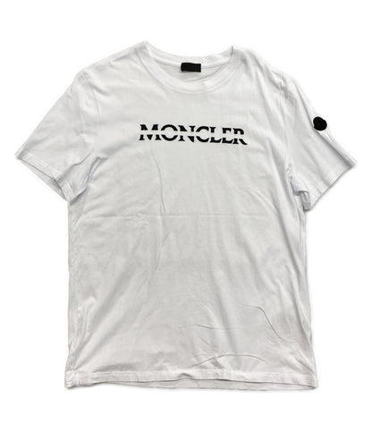 モンクレール 半袖Ｔシャツ ホワイト フロントロゴ H20918C00008 メンズ SIZE L MONCLER