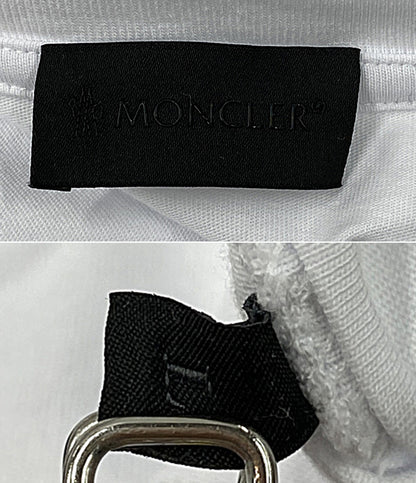 モンクレール 半袖Ｔシャツ ホワイト フロントロゴ H20918C00008 メンズ SIZE L MONCLER