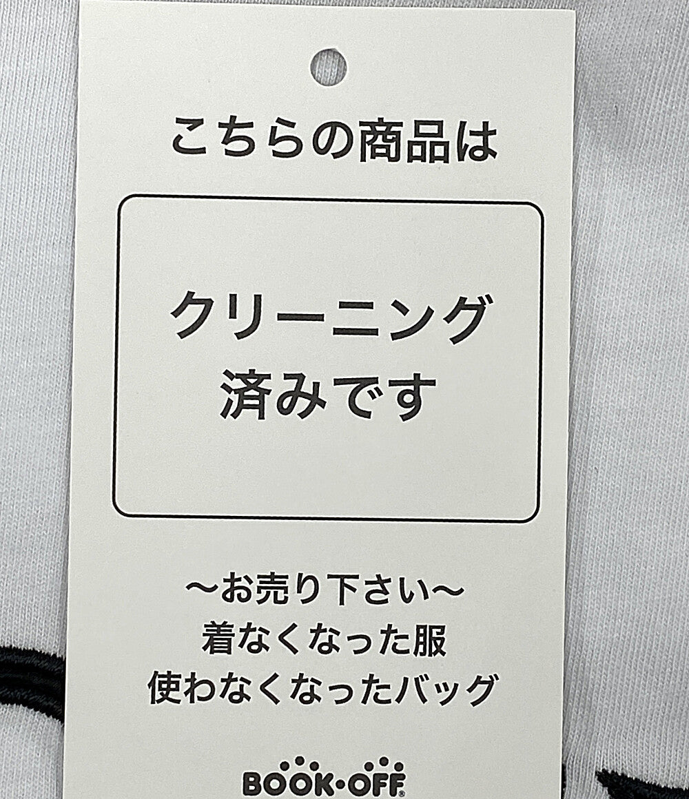 モンクレール 半袖Ｔシャツ ホワイト フロントロゴ H20918C00008 メンズ SIZE L MONCLER