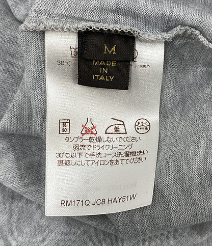 LOUIS VUITTON 半袖Tシャツ RM171Q グレー メンズ SIZE M ルイ・ヴィトン
