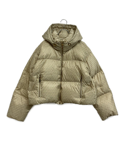 マイケルコース 総柄ダウンジャケット フード レディース SIZE S MICHAEL KORS