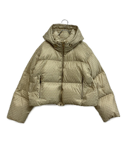 マイケルコース 総柄ダウンジャケット フード レディース SIZE S MICHAEL KORS