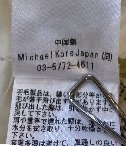 マイケルコース 総柄ダウンジャケット フード レディース SIZE S MICHAEL KORS