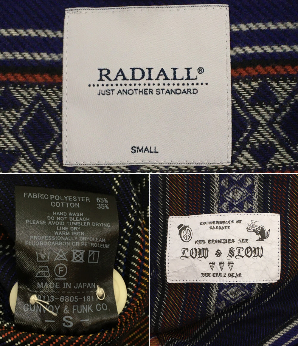 RADIALL エンジニアジャケット 総柄 メンズ SIZE S ラディアル
