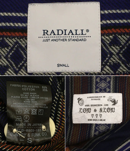 RADIALL エンジニアジャケット 総柄 メンズ SIZE S ラディアル