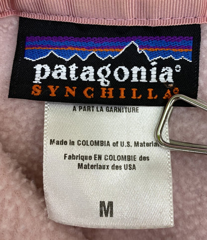 パタゴニア フリースプルオーバー シンチラ スナップT ピンク 25450F5 レディース SIZE M Patagonia