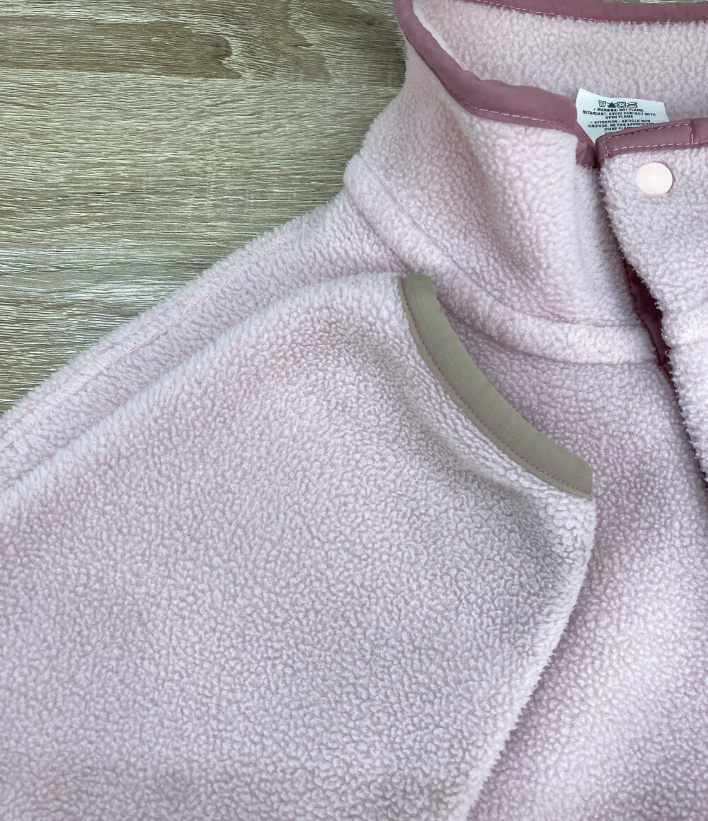 パタゴニア フリースプルオーバー シンチラ スナップT ピンク