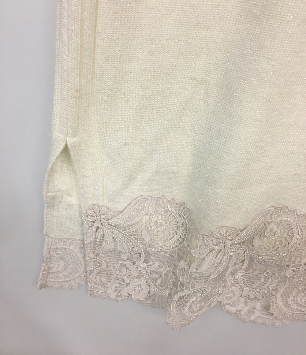 グレースコンチネンタル レイヤードニットワンピース 24AW レディース SIZE 36 GRACE CONTINENTAL