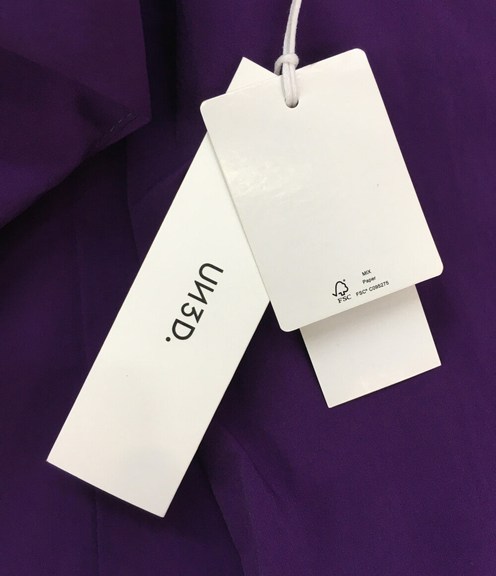 美品 アンスリード ノースリーブワンピース TYPEWRITER COCOON OP レディース SIZE 36 UN3D.